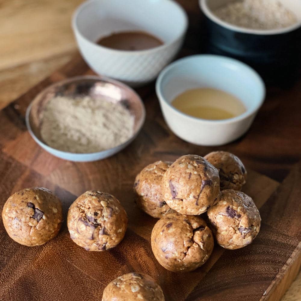 Katies Protein Cookie Dough Balls